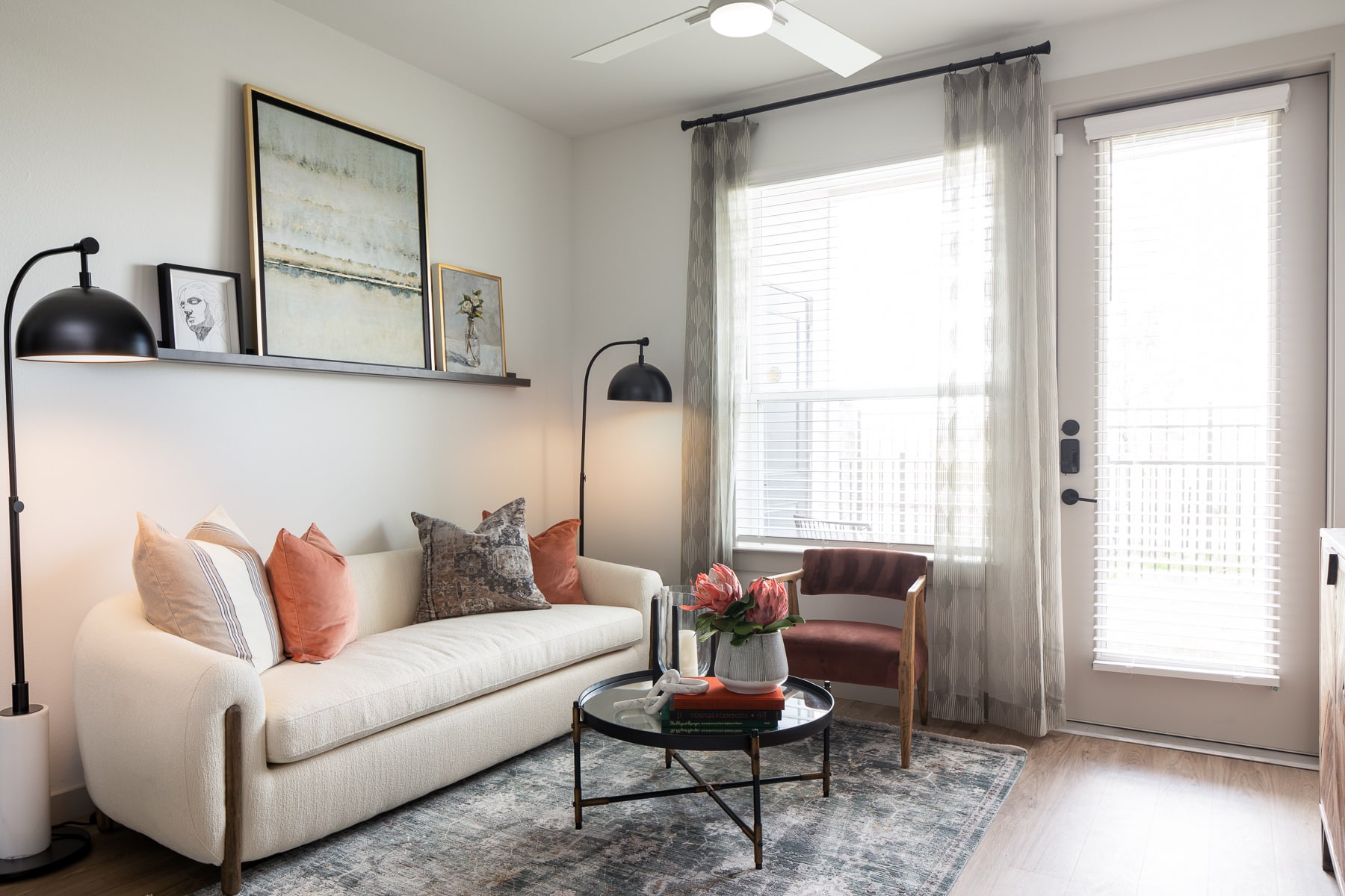 Living Room at Broadstone Jordan Ranch in Brookshire, Texas