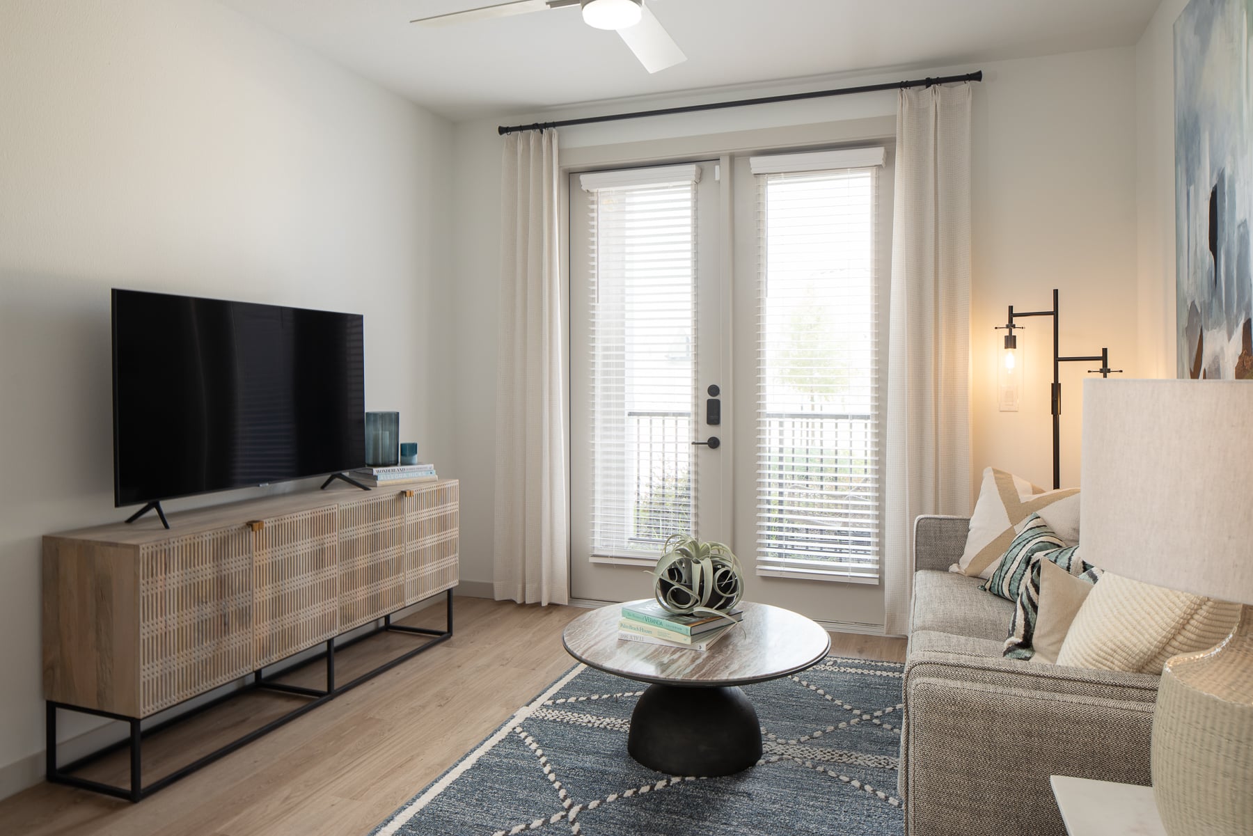 Living Room at Broadstone Jordan Ranch in Brookshire, Texas