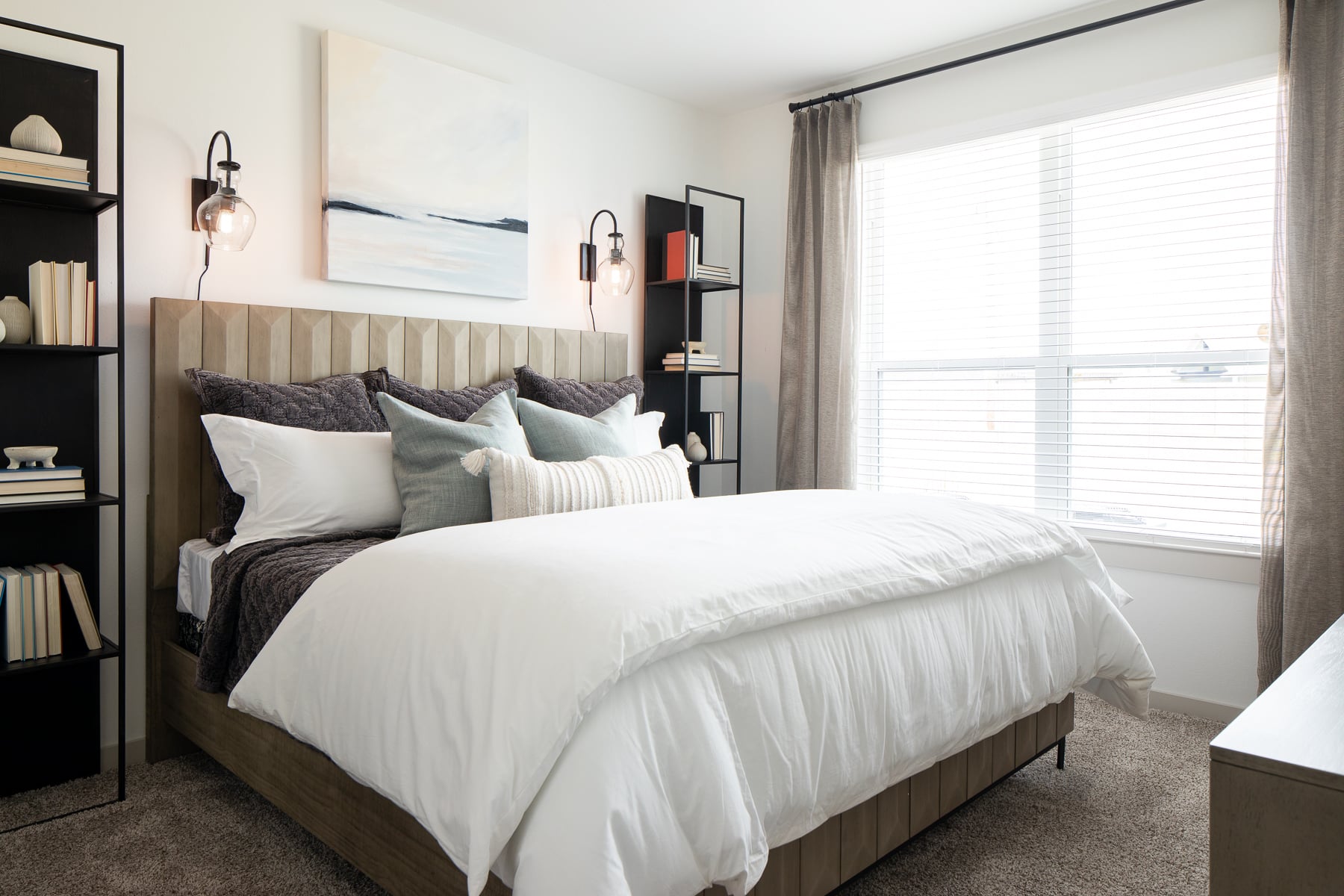 Bedroom at Broadstone Jordan Ranch in Brookshire, Texas